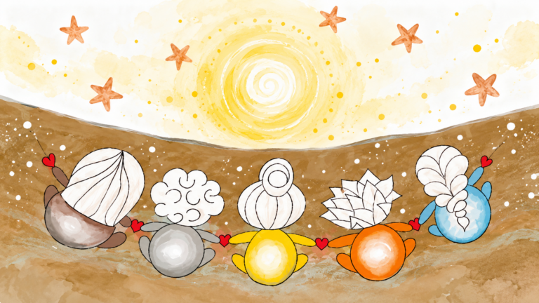 Die Elemente mit Kindern entdecken – Feuer, Wasser, Erde, Luft & Licht 🧡