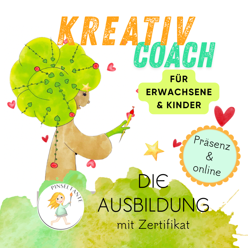 Ausbildung zum Kreativcoach online und Präsenz bei Nürnberg