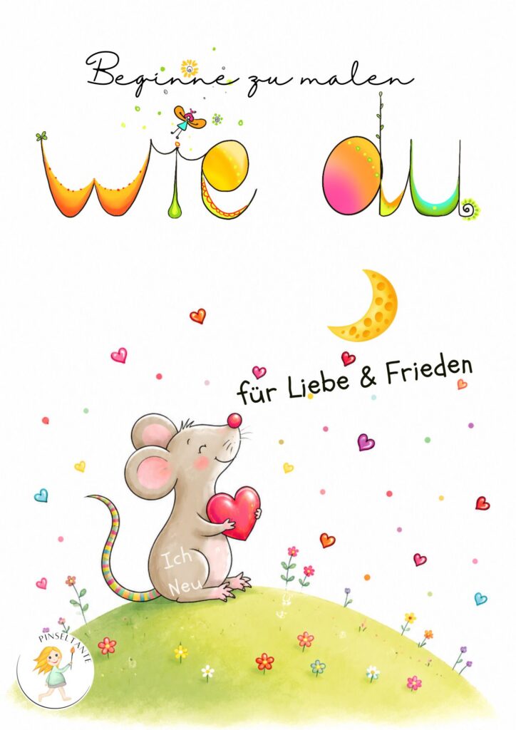 Beginne zu Malen mit Kindern -Male wie du kannst