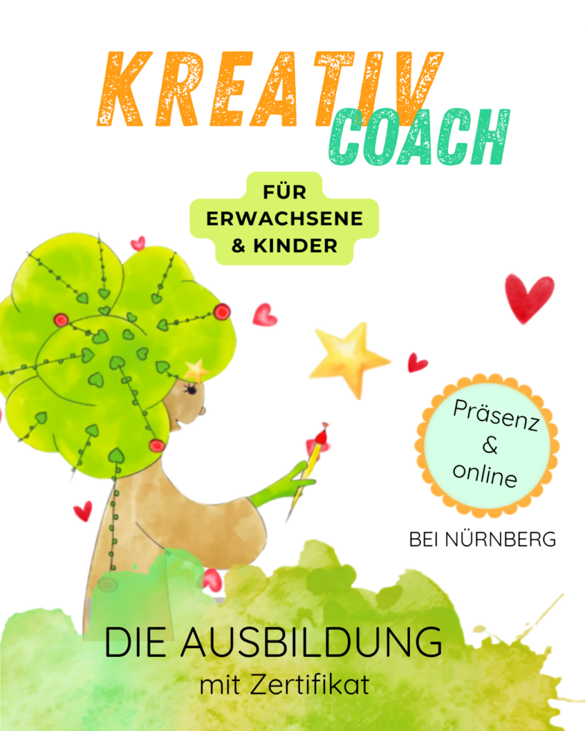 Malcoach werden mit der Kreativcoach-Ausbildung für Erwachsene und Kinder