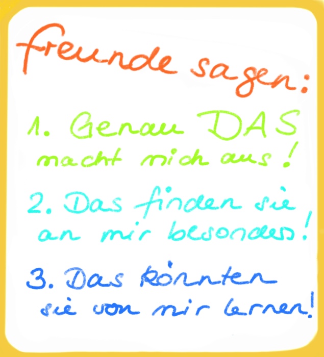 Eigene Stärken – Freunde fragen