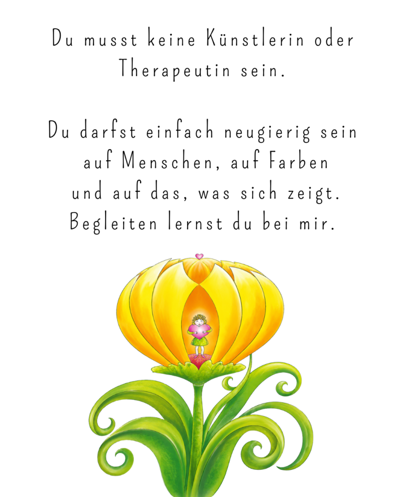 Kreativcoach werden und Menschen mit Farben und kreativem Malen begleiten